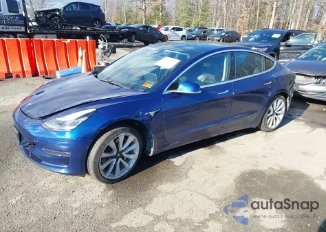 2019 Tesla Model 3 Long Range/Performance from USA, damaged, VIN 5YJ3E1EB0KF408596